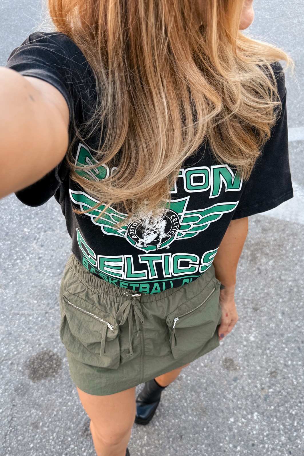 Shorts Saia Mia Verde - MiniMoni