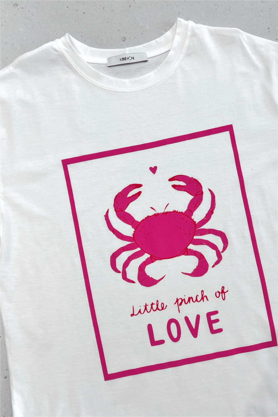 T-Shirt Love Crab - MiniMoni T-Shirt Love Crab - MiniMoni