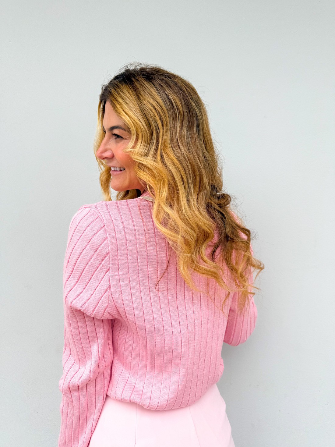 Blusa Linha Rosa Ballet -MiniMoni Blusa Linha Rosa Ballet -MiniMoni