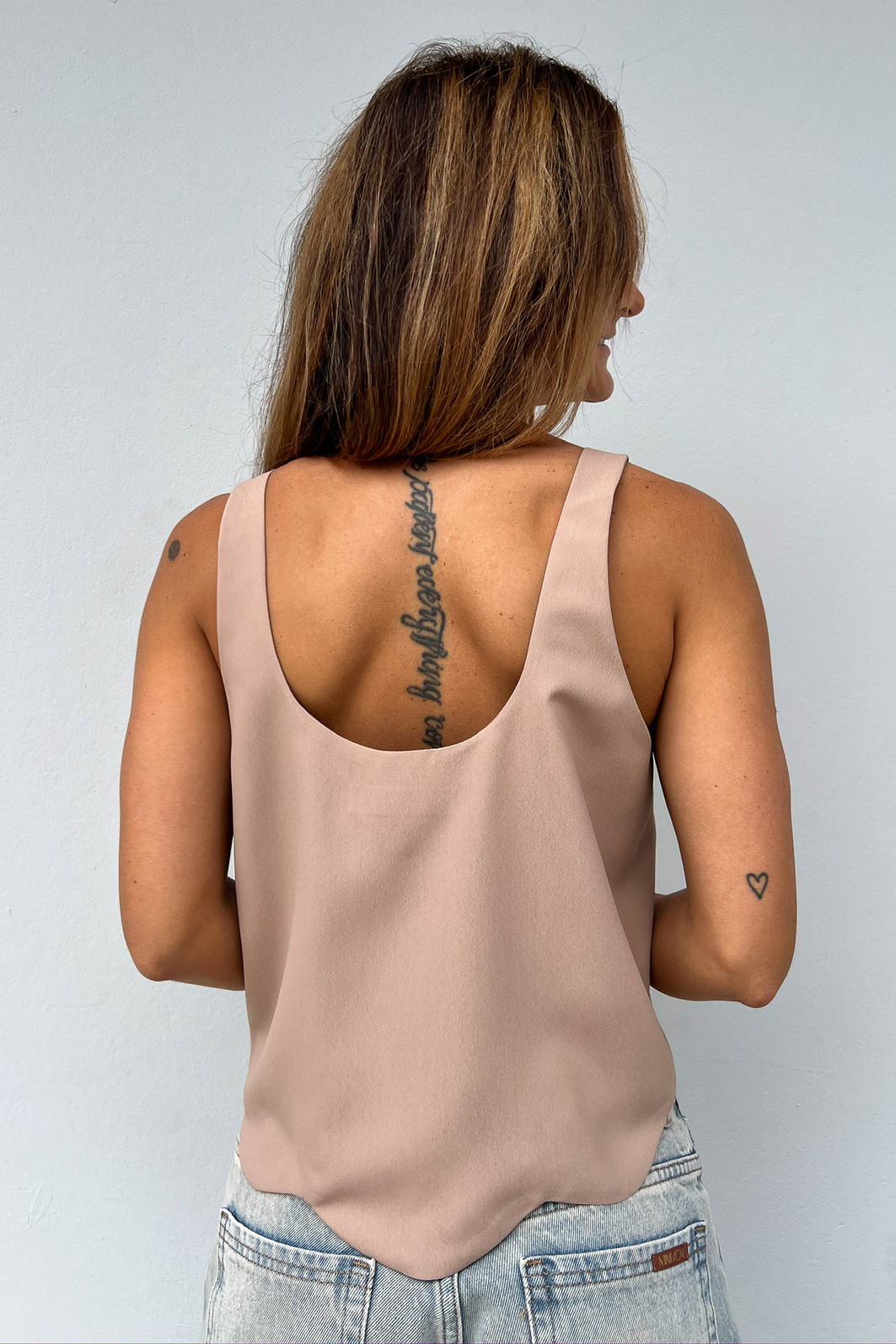 Blusa Nuvem Marrom Victoria - Mini Moni Blusa Nuvem Marrom Victoria - Mini Moni