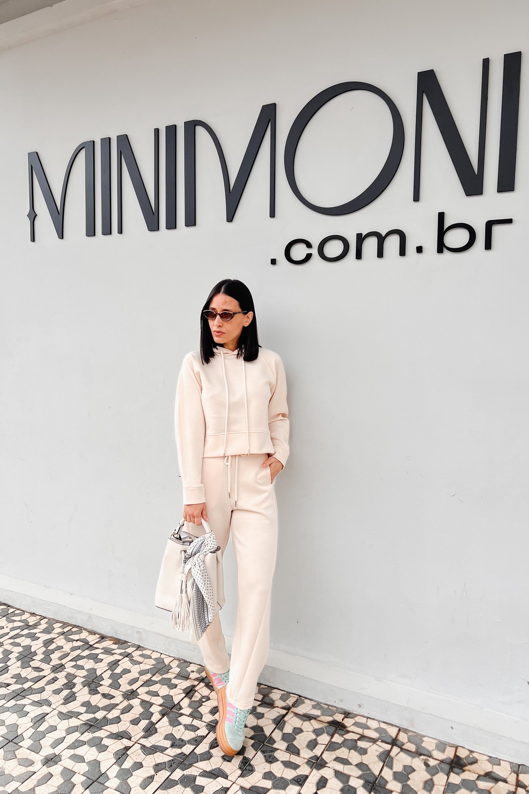 Conjunto Moletom Aveia Margort - MiniMoni Conjunto Moletom Aveia Margort - MiniMoni
