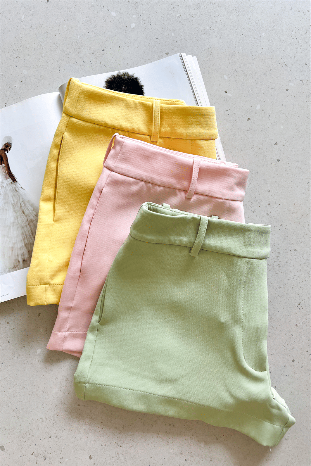 Shorts Alfaiataria Julieta - MiniMoni