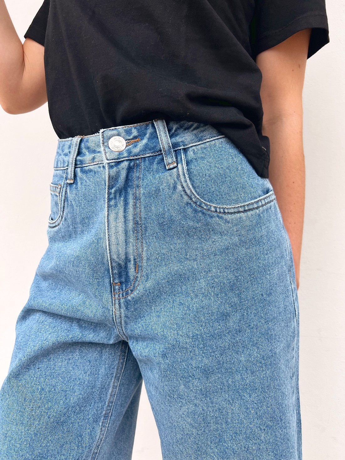 Bermuda Jorts Feminina Denim Antônia - Mini Moni