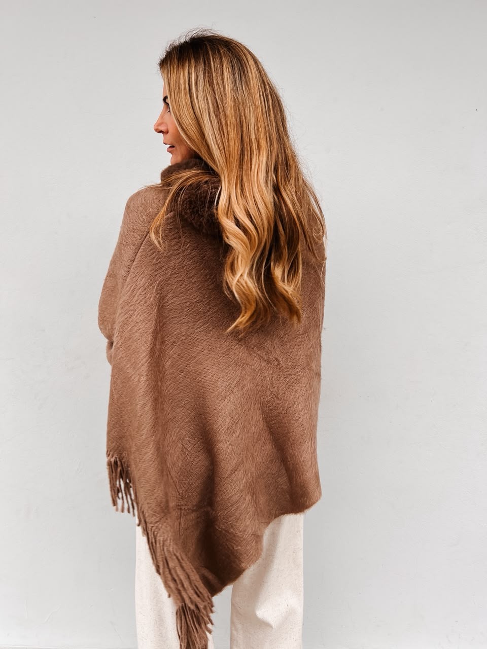 Poncho Cafe Gelado Anita - MiniMoni Poncho Cafe Gelado Anita - MiniMoni