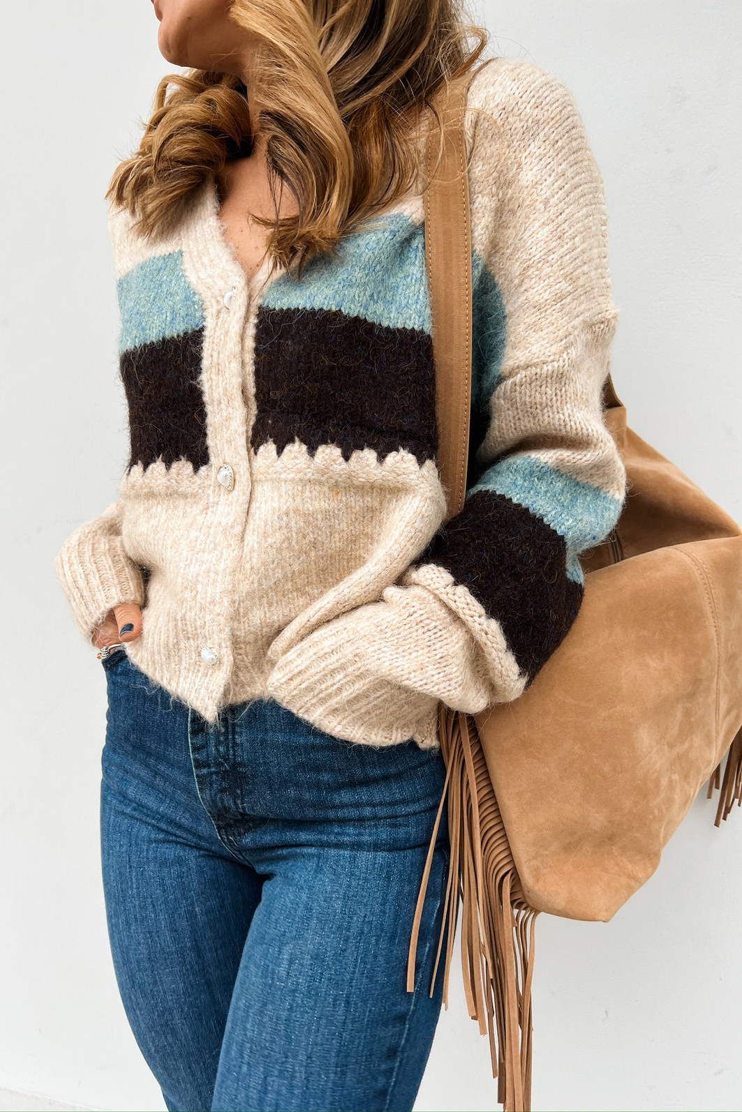 Casaco Vintage Carmo Bege - Mini Moni Casaco Vintage Carmo Bege - Mini Moni