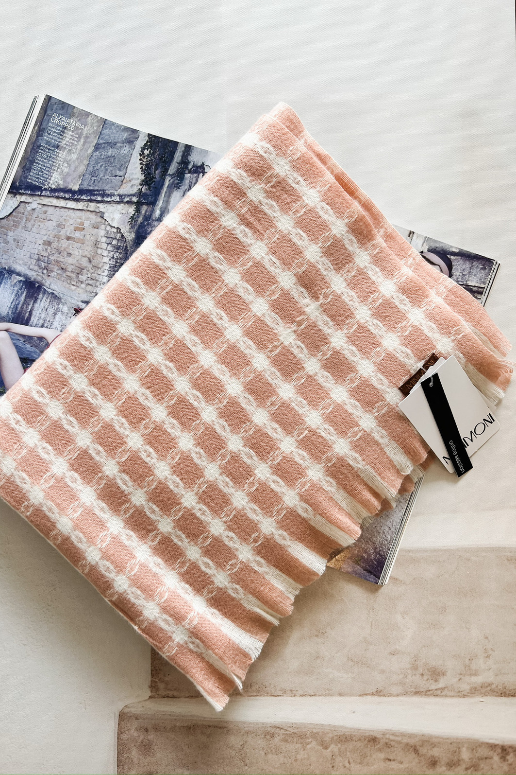 Lenço Bicolor Loise – Mini Moni Lenço Bicolor Loise – Mini Moni