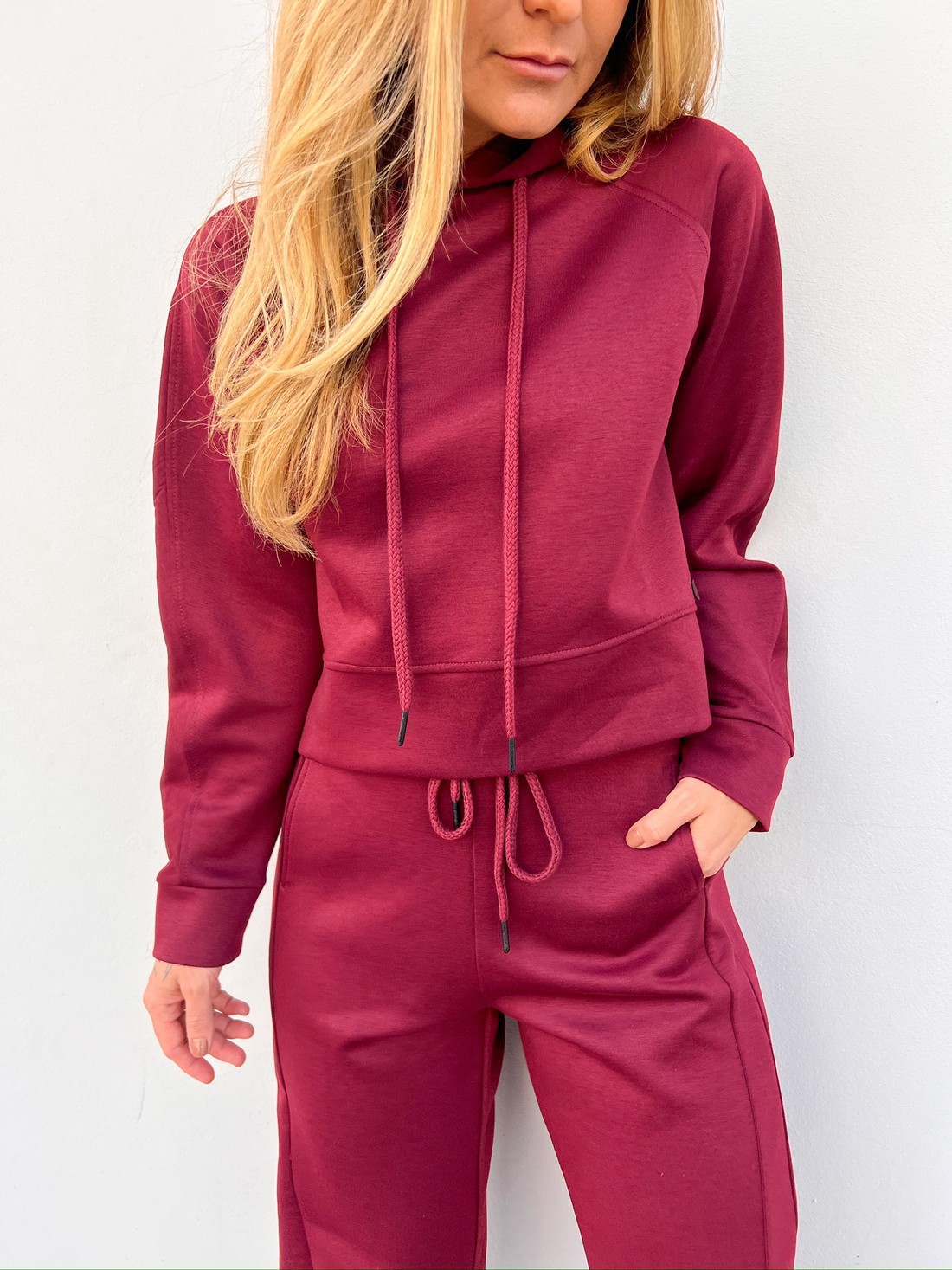 Conjunto Moletom Vinho Margot - MiniMoni Conjunto Moletom Vinho Margot - MiniMoni