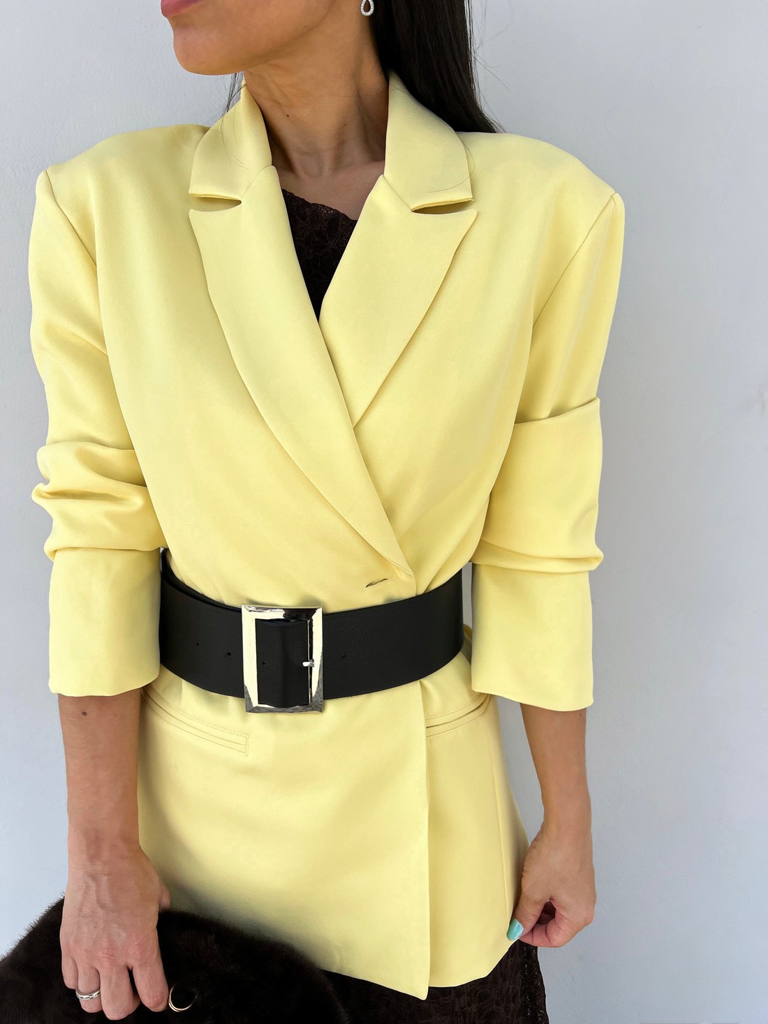 Blazer Alfaiataria Julieta - MiniMoni Blazer Alfaiataria Julieta - MiniMoni