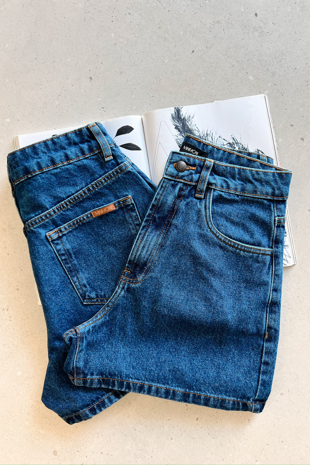 Shorts Denim Mom - Mini Moni Shorts Denim Mom - Mini Moni