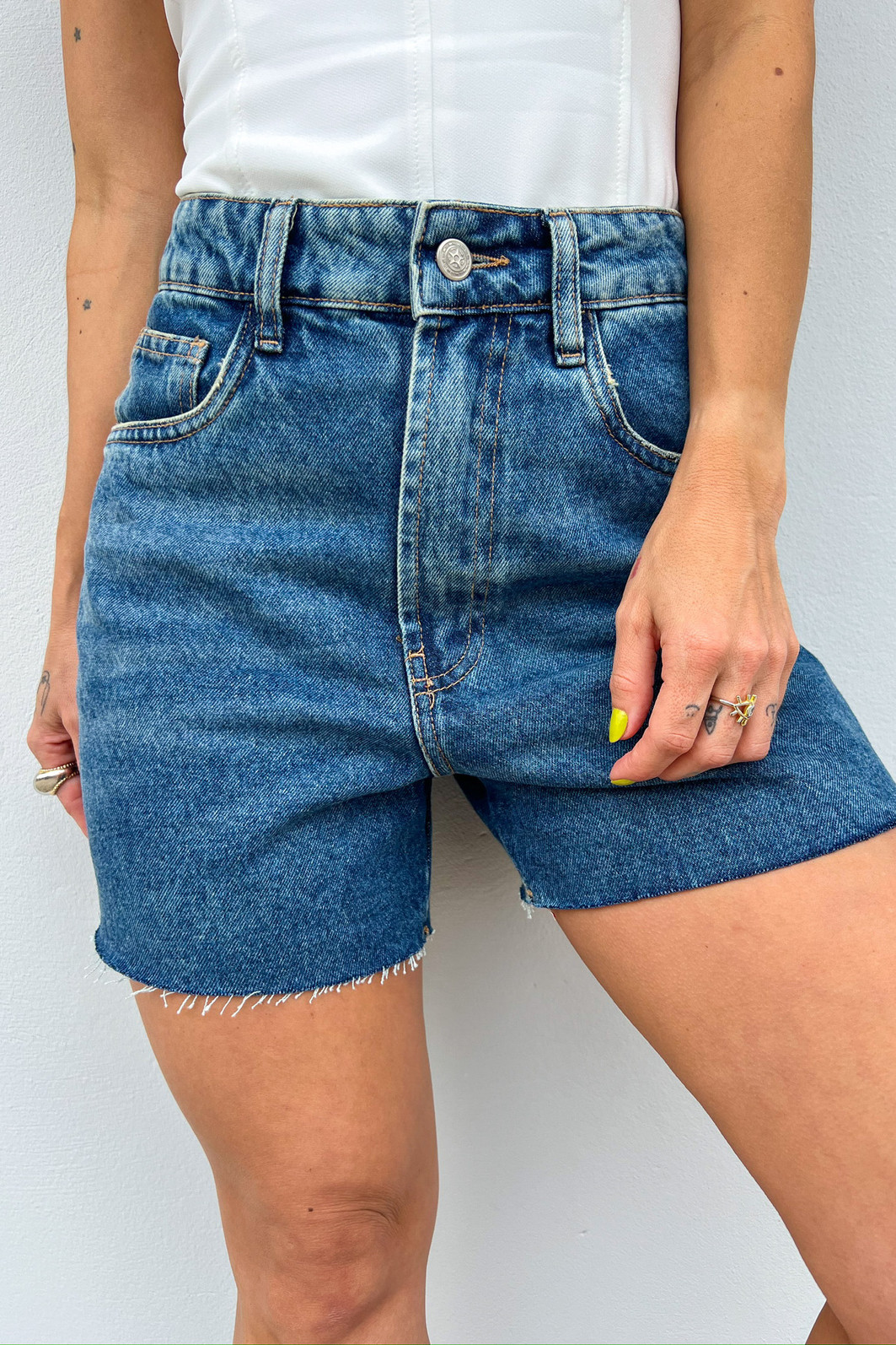 Shorts Denim Jaque - Mini Moni