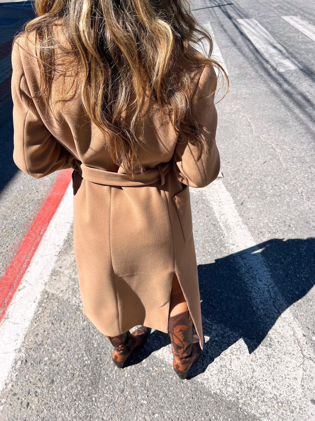 Sobretudo Lã Batida Soraya Café Gelado