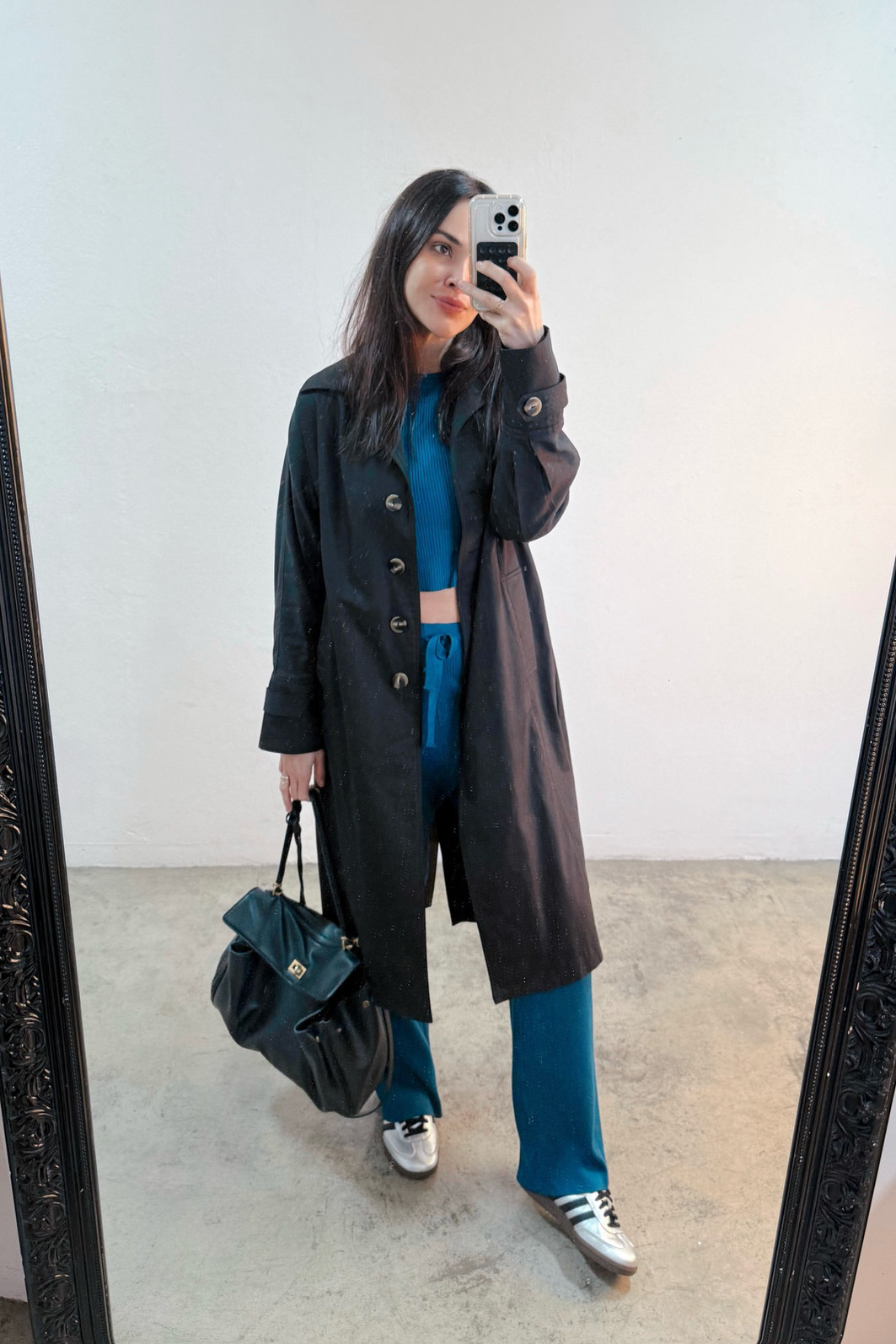 Conjunto de Retilínea Angelina Azul - Mini Moni