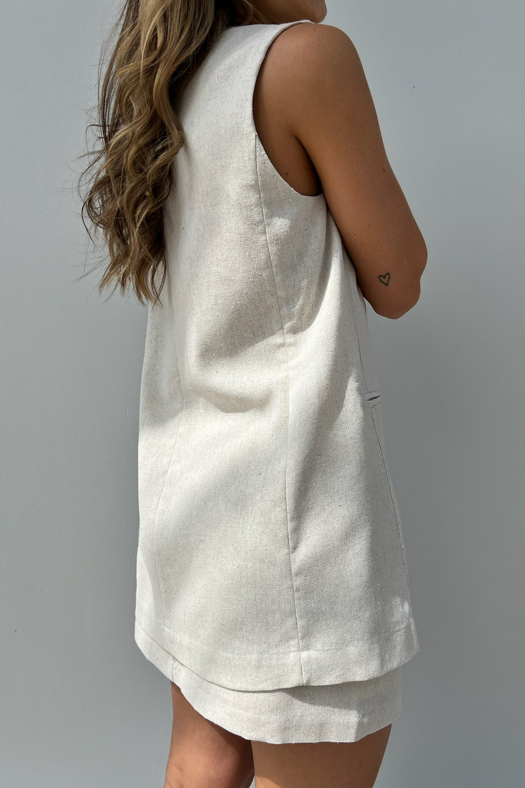 Conjunto Shorts e Colete Celina - Mini Moni Conjunto Shorts e Colete Celina - Mini Moni