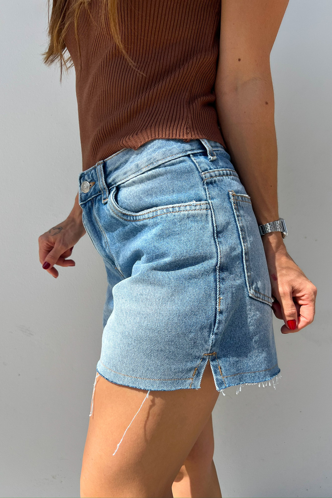 Shorts Denim Madalena - Mini Moni