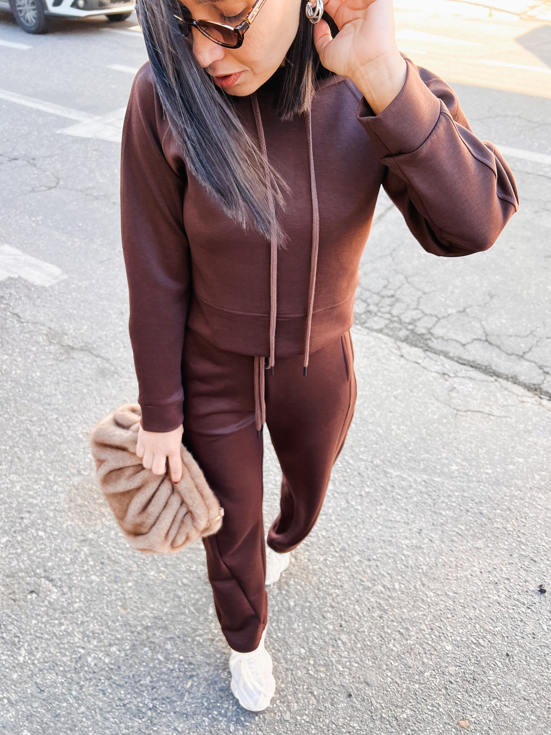 Conjunto Moletom Cacau Margot - MiniMoni Conjunto Moletom Cacau Margot - MiniMoni