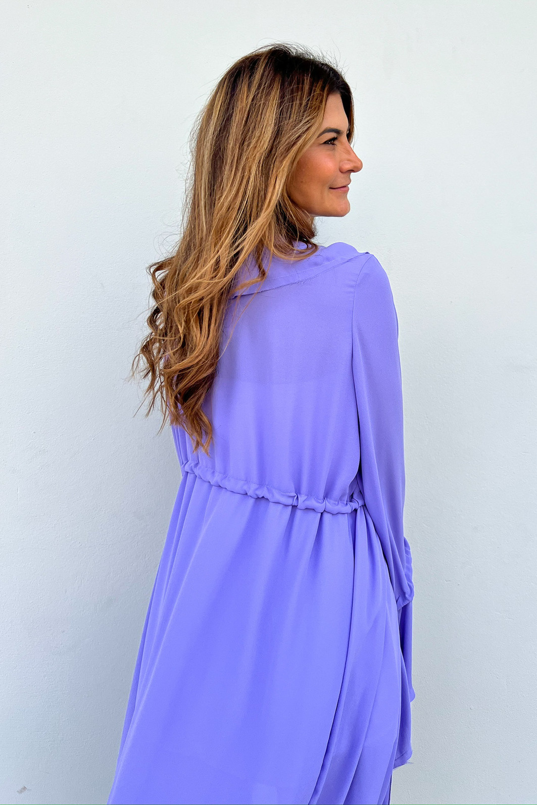 Maxi Blusa Feminina Lilás Gigi - Mini Moni