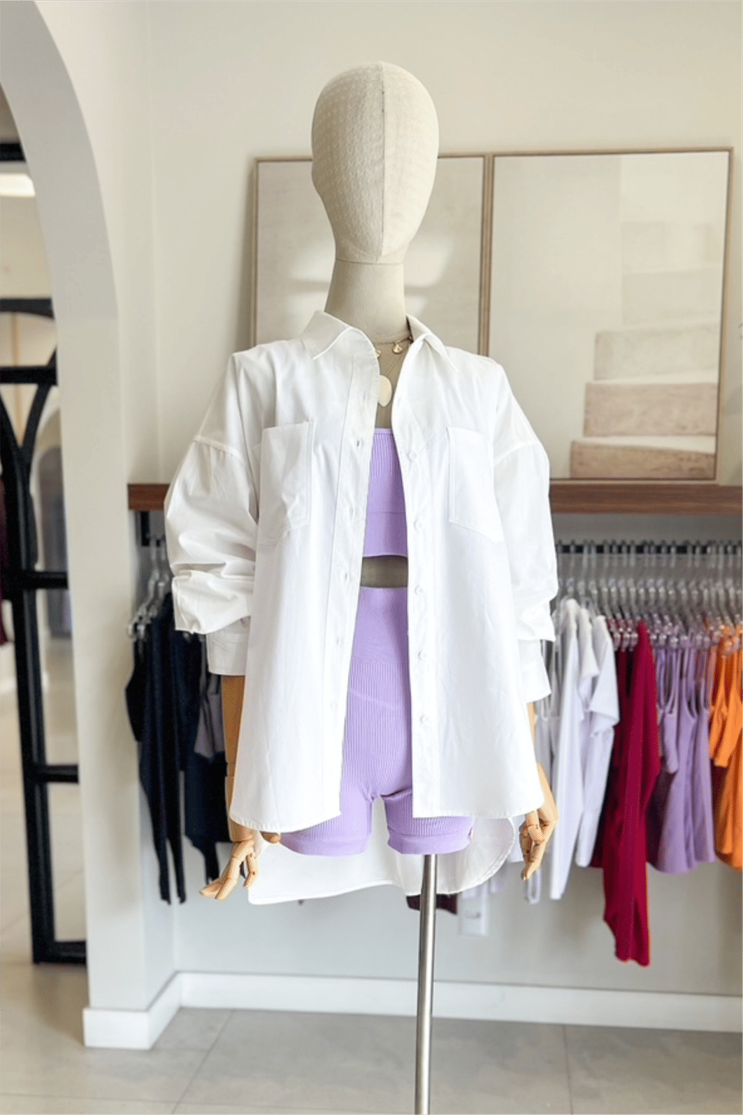 Conjunto Fit Margot Lilás - MiniMoni Conjunto Fit Margot Lilás - MiniMoni