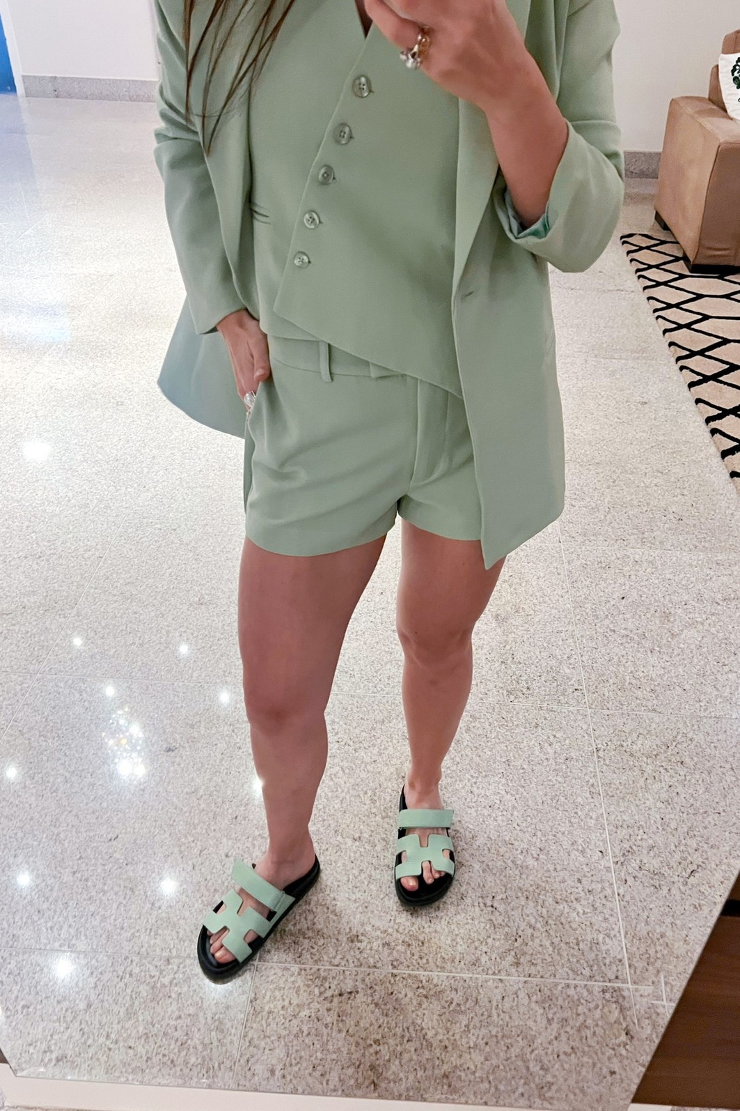 Shorts Alfaiataria Julieta - MiniMoni