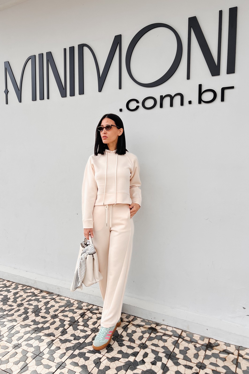 Conjunto Moletom Aveia Margort - MiniMoni Conjunto Moletom Aveia Margort - MiniMoni