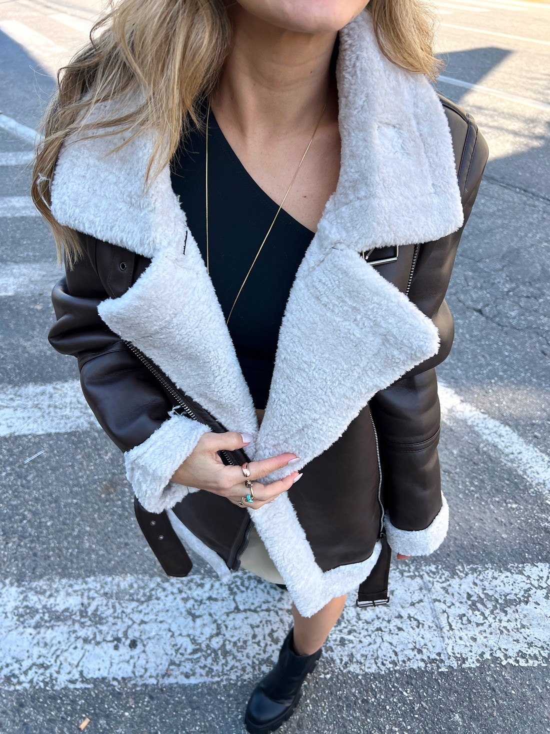 Jaqueta Aviador Marrom