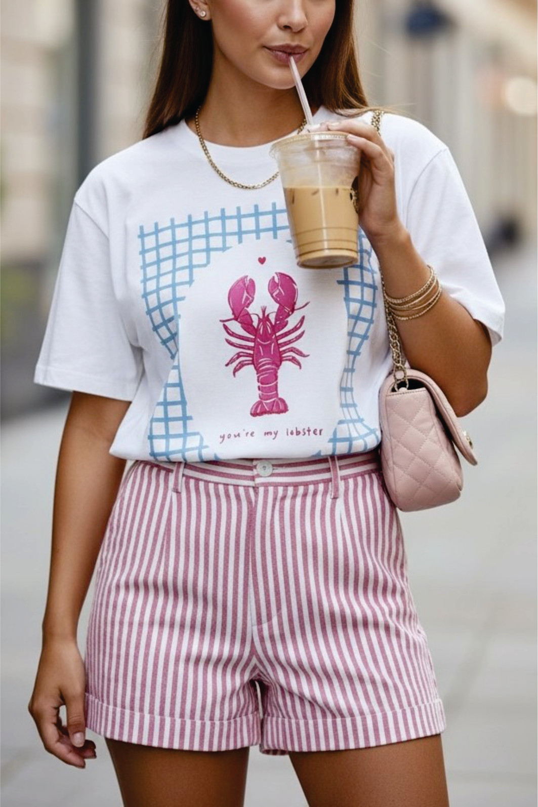 T-Shirt Love Lobster - MiniMoni T-Shirt Love Lobster - MiniMoni