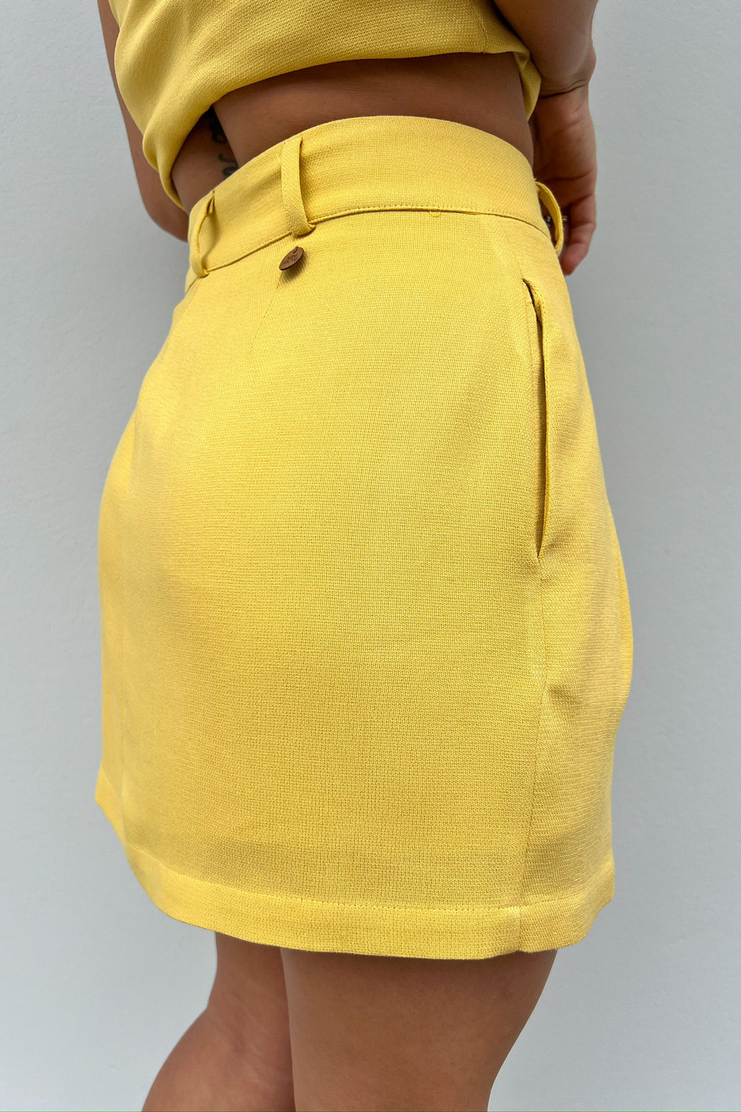 Shorts Saia de Viscose Jasmine - Mini Moni