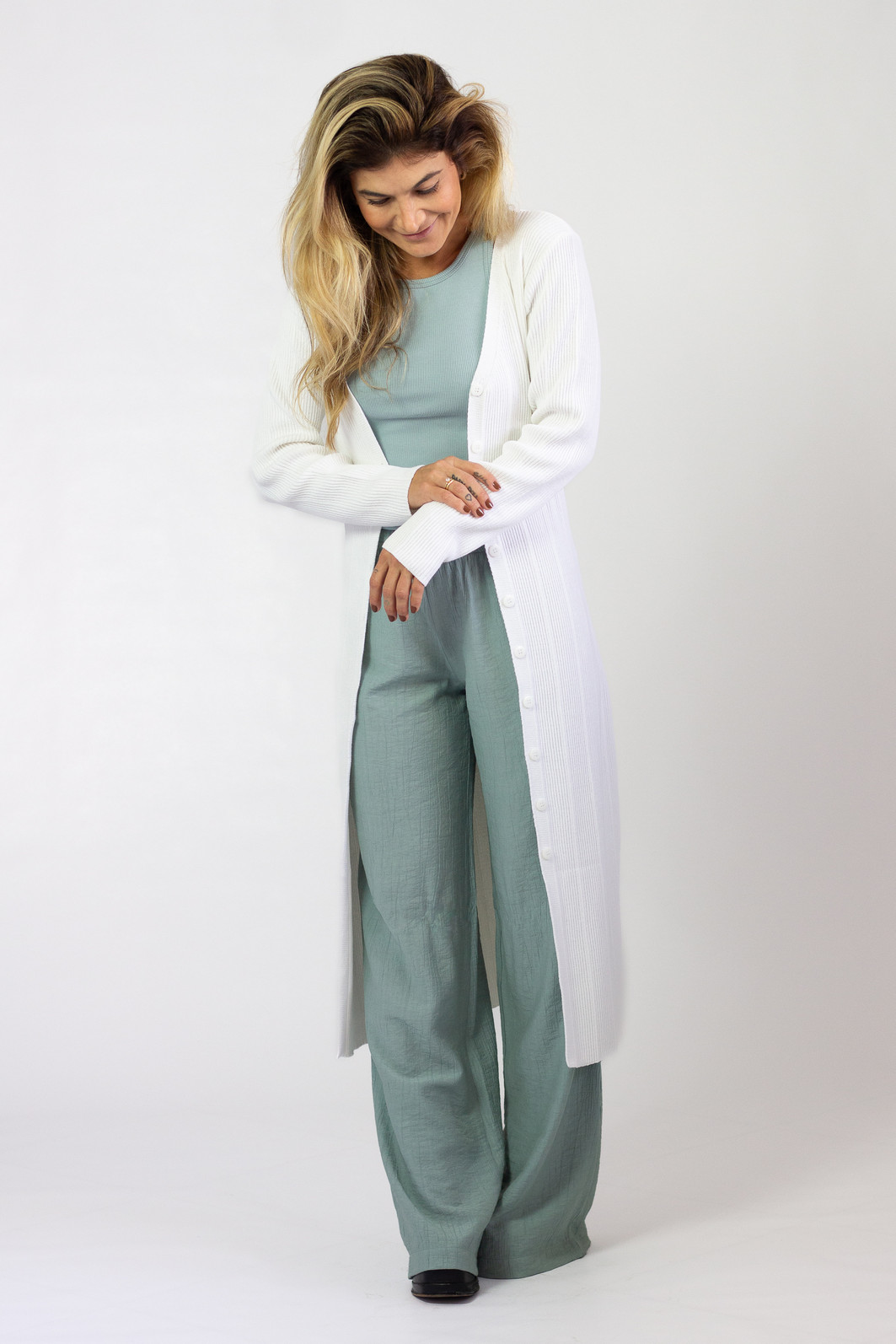 Cardigan Off- White Lorine - Mini Moni Cardigan Off- White Lorine - Mini Moni