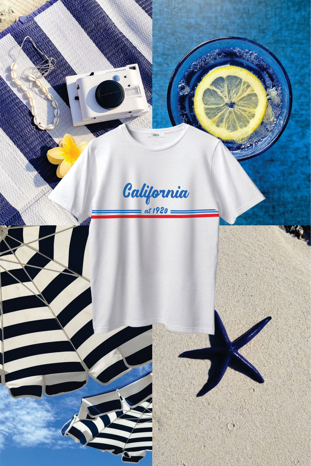 T-Shirt Califórnia - MiniMoni
