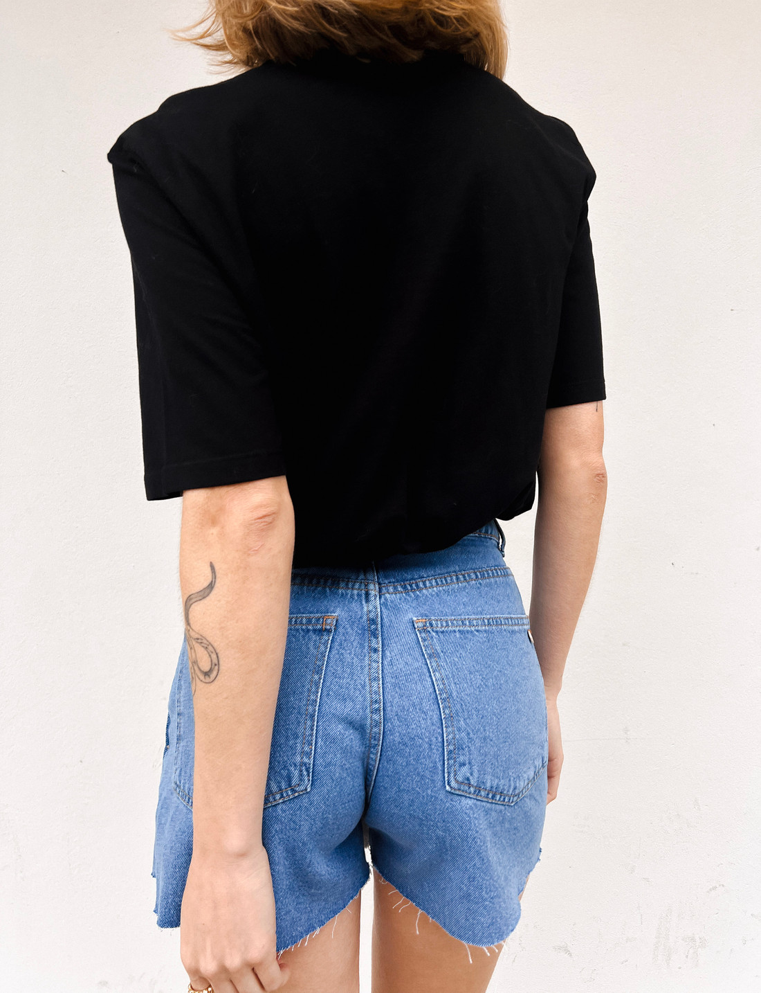 Shorts Saia Denim Olivia - Mini Moni Shorts Saia Denim Olivia - Mini Moni