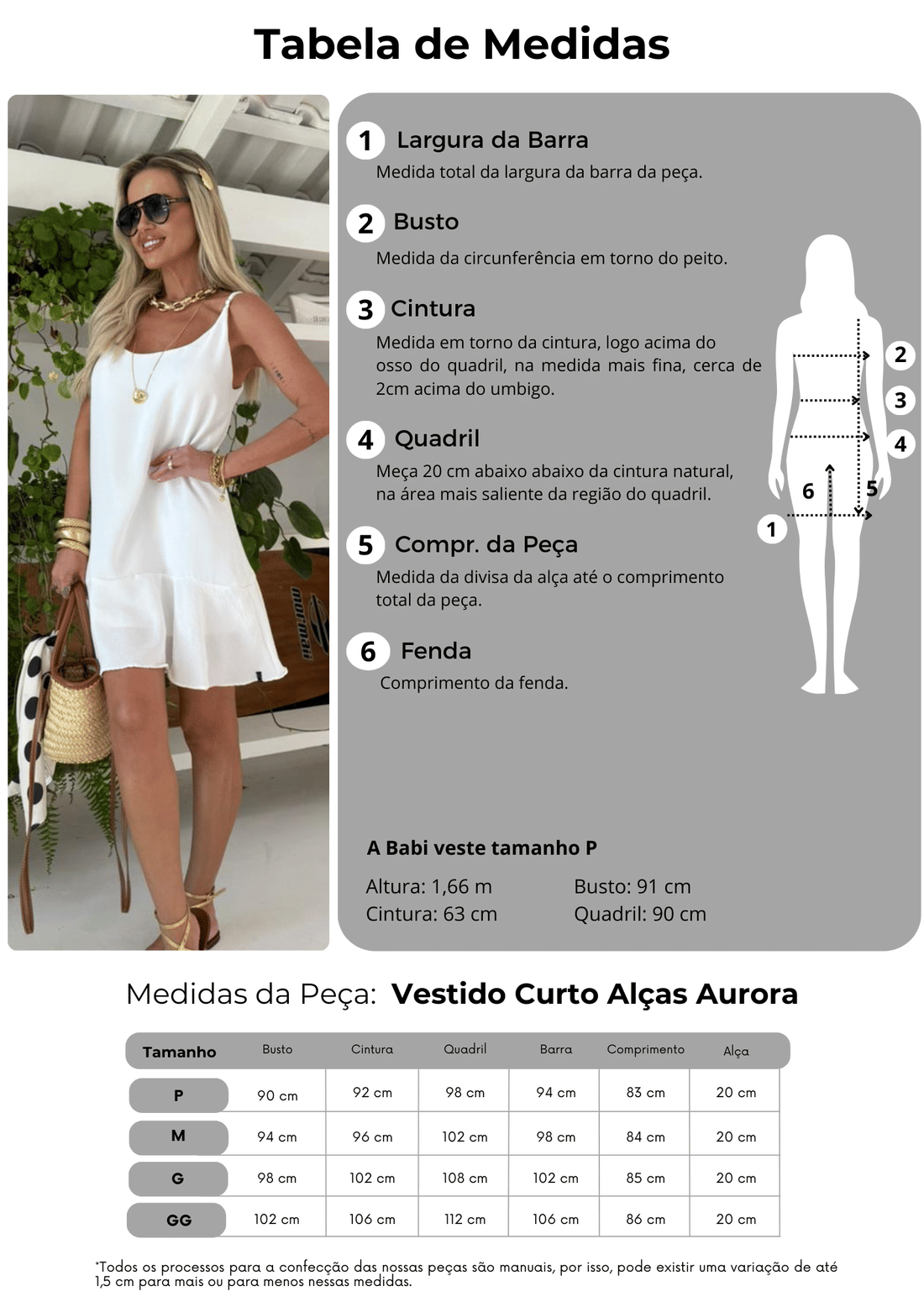 Vestido Curto Aurora Off White AMÔ Brand
