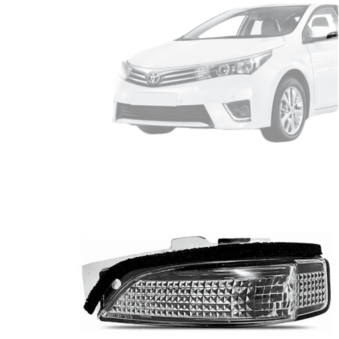 Pisca Retrovisor Direito Corolla 2014 2015 2016 2017 2018 2019 Pisca Retrovisor Direito Corolla 2014 2015 2016 2017 2018 2019