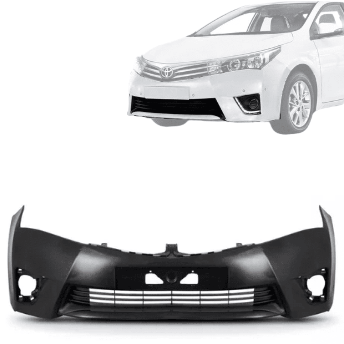Parachoque Dianteiro Corolla 2014 2015 2016 C/ Grade Parachoque Dianteiro Corolla 2014 2015 2016 C/ Grade