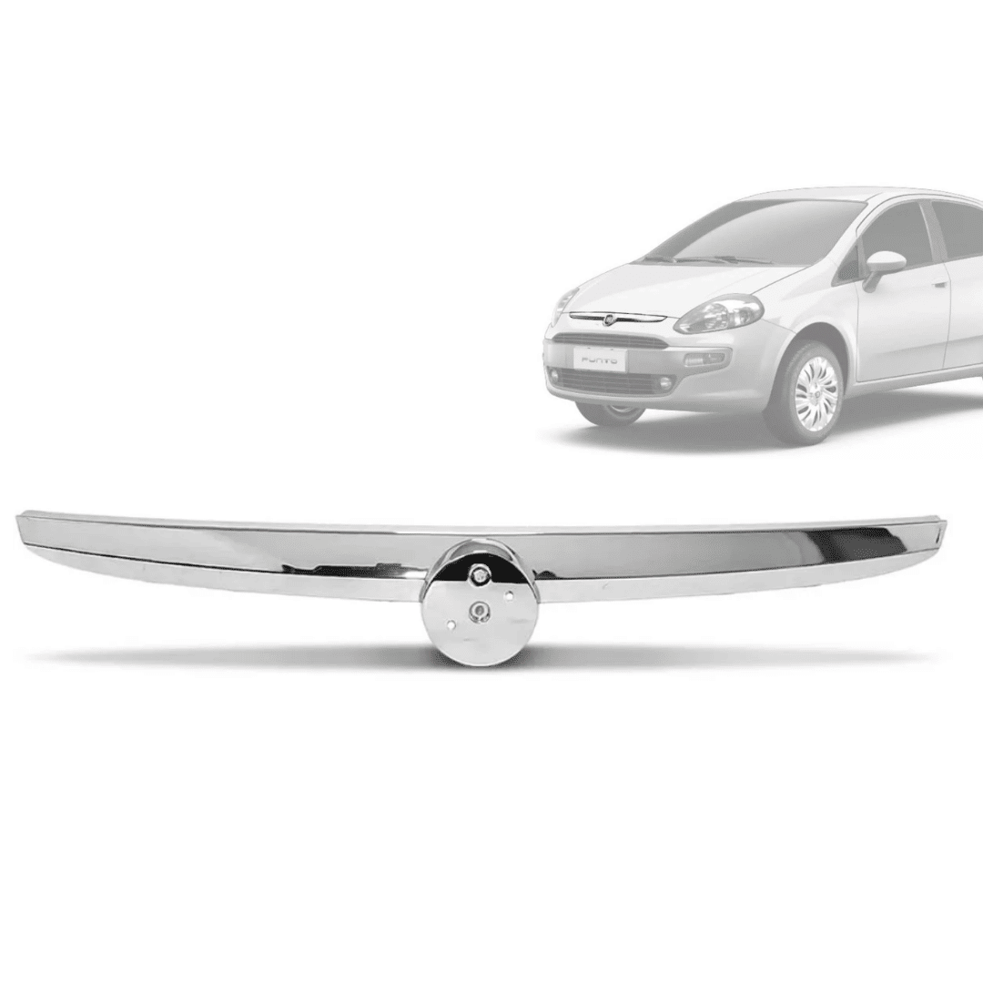 Grade Dianteira Punto 2013 2014 2015 2016 2017 Superior Cromado Grade Dianteira Punto 2013 2014 2015 2016 2017 Superior Cromado