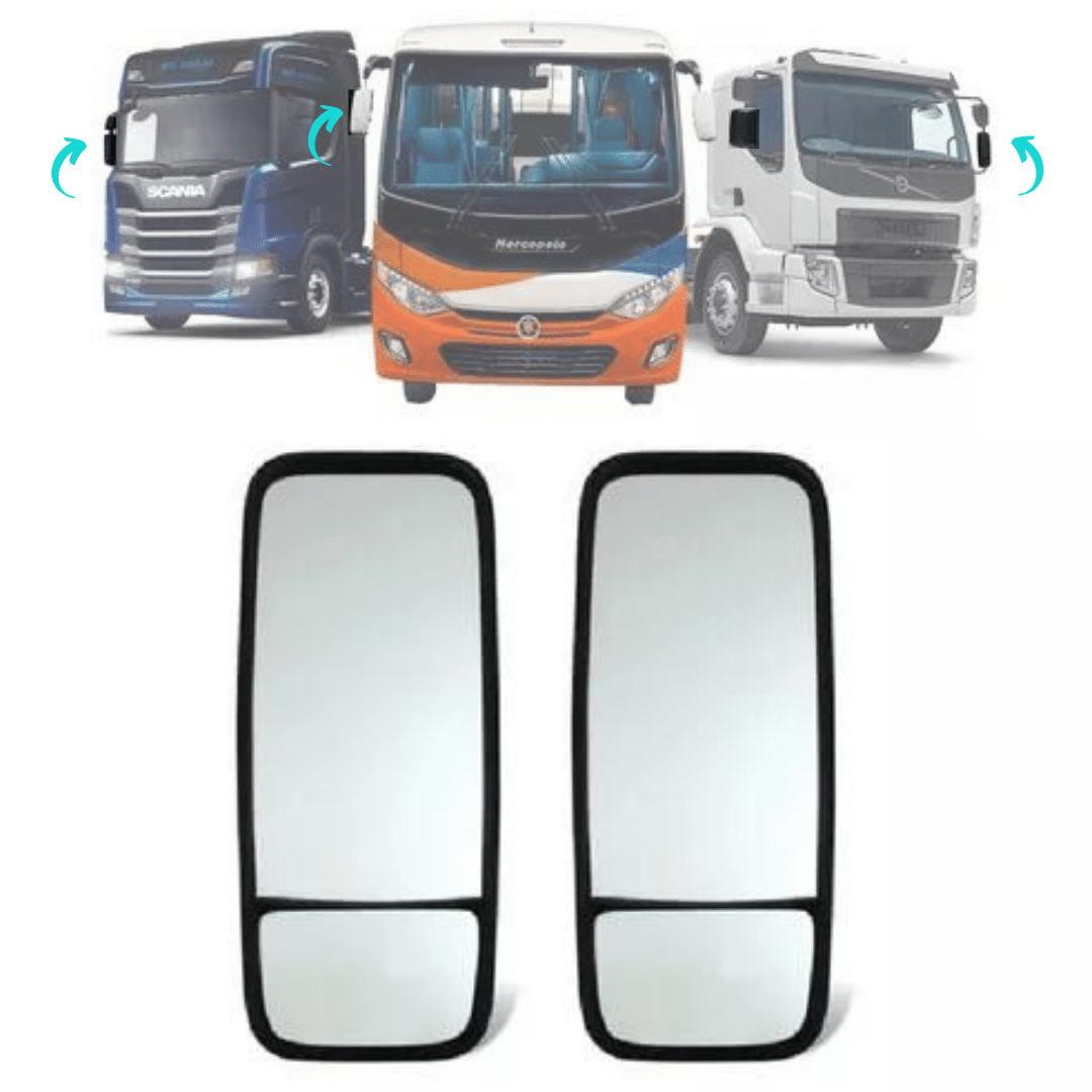 Par Retrovisor Kombi Caminhao onibus Bi Partido Par Retrovisor Kombi Caminhao onibus Bi Partido