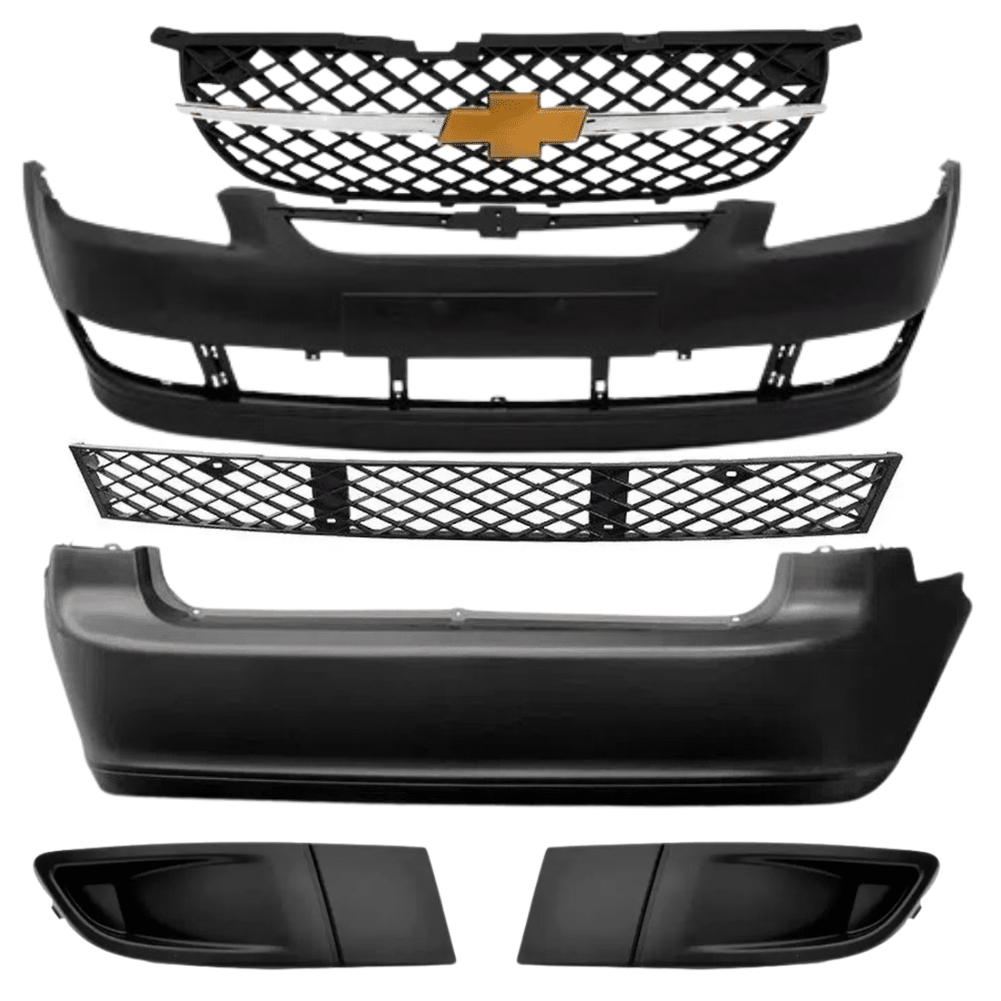 Kit Parachoque Dianteiro Corsa Classic 2011 2012 2013 2014