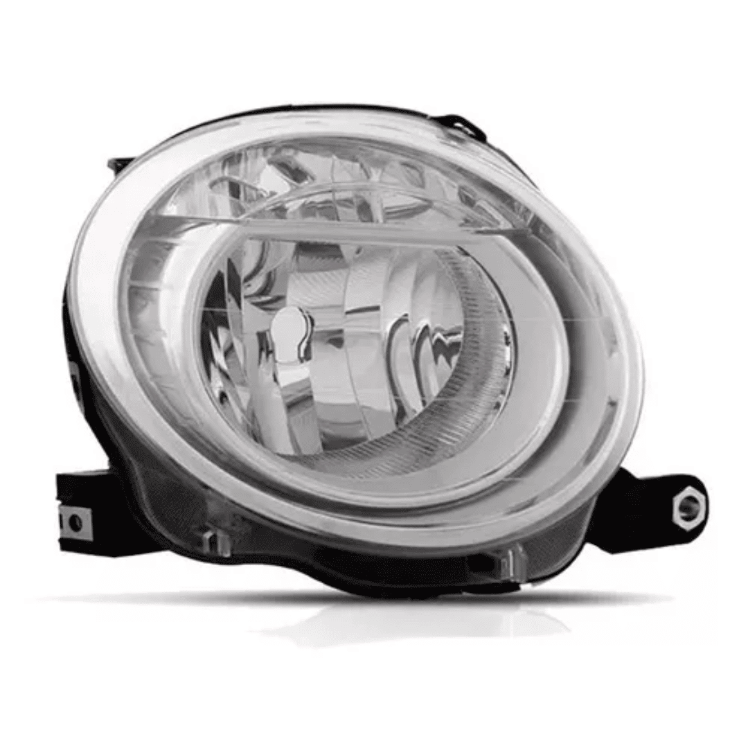 Farol Direito Superior Fiat 500 2008 2009 2010 2011 2012 2013 2014 Elétrico C/Motor Farol Direito Superior Fiat 500 2008 2009 2010 2011 2012 2013 2014 Elétrico C/Motor