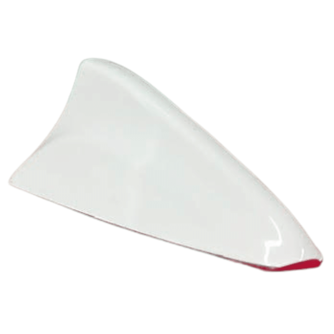Antena De Teto Universal SharkTubarão Esportivo Am/Fm Branca Antena De Teto Universal SharkTubarão Esportivo Am/Fm Branca