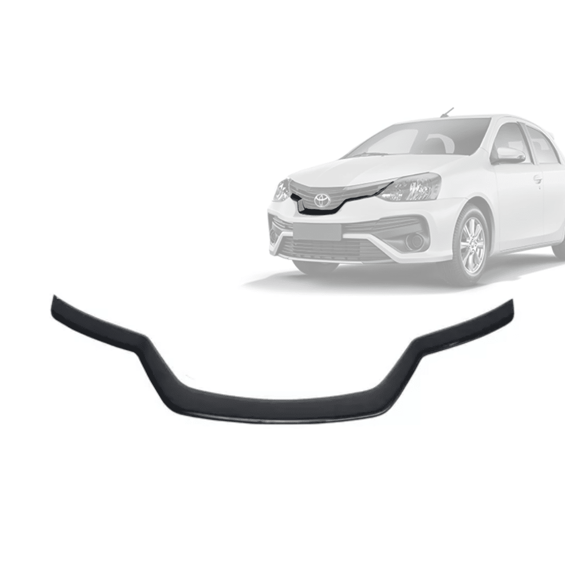 Friso Grade Dianteira Etios 2017 2018 2019 2020 2021 Inferior Preto