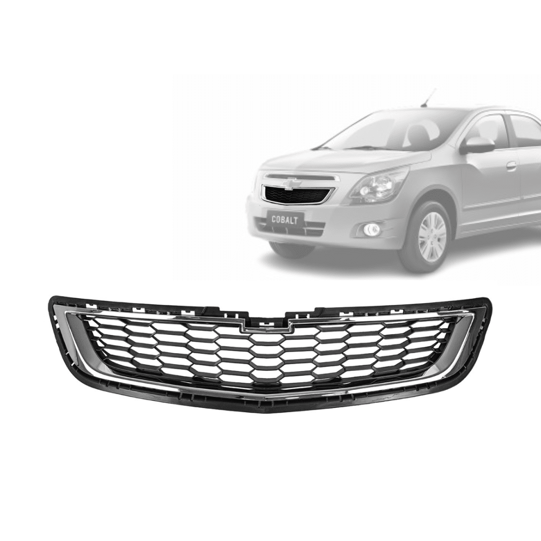 Grade Dianteira Cobalt 2012 2013 2014 2015  Inferior C/ Friso Cromado
