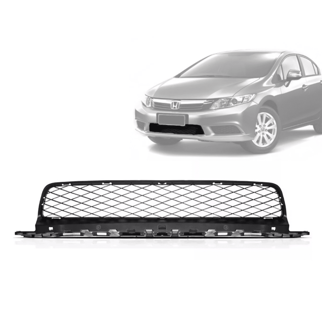 Grade Dianteira Civic 2012 2013 2014 Inferior