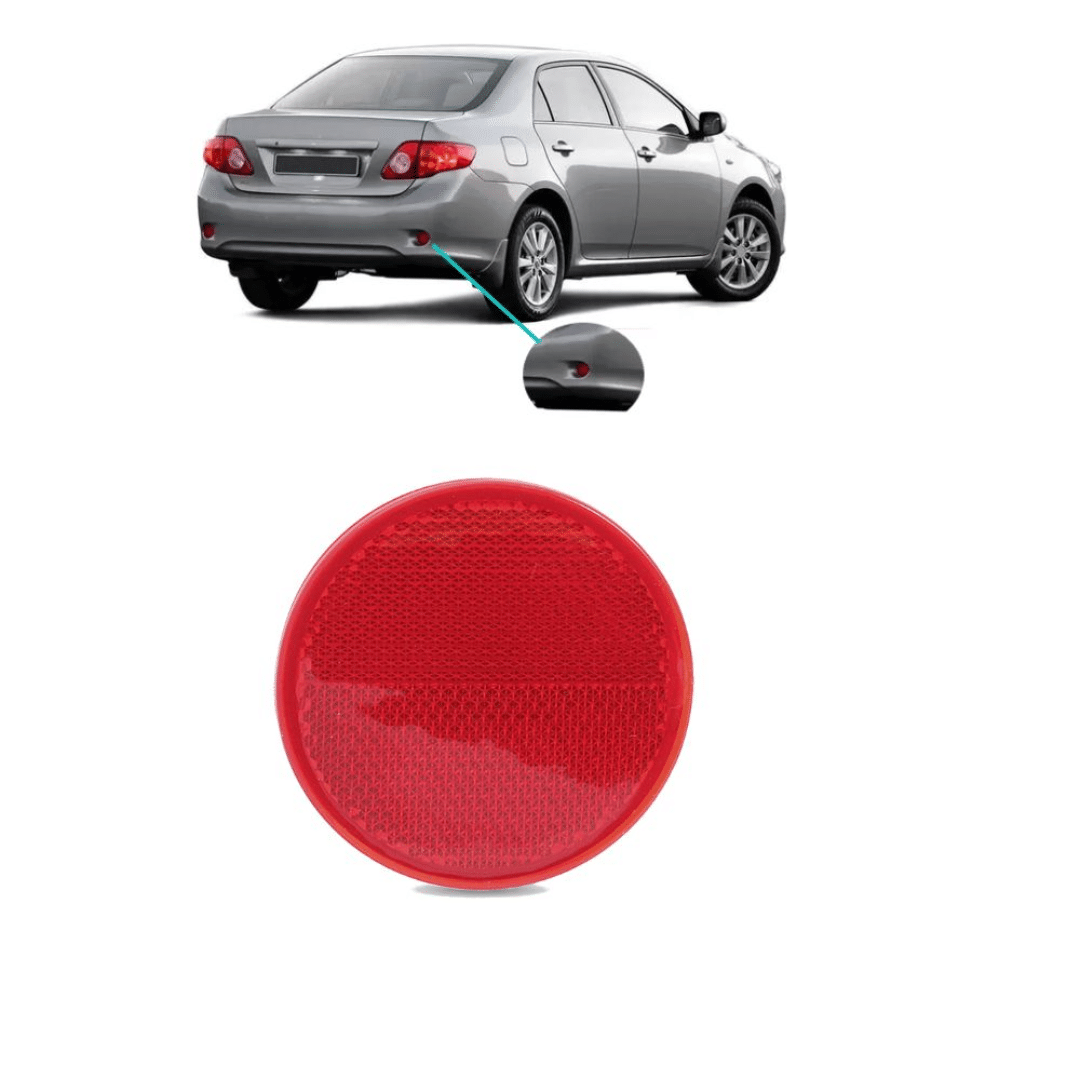 Refletor Parachoque Traseiro Corolla 2008 2009 2010 2011 D/E