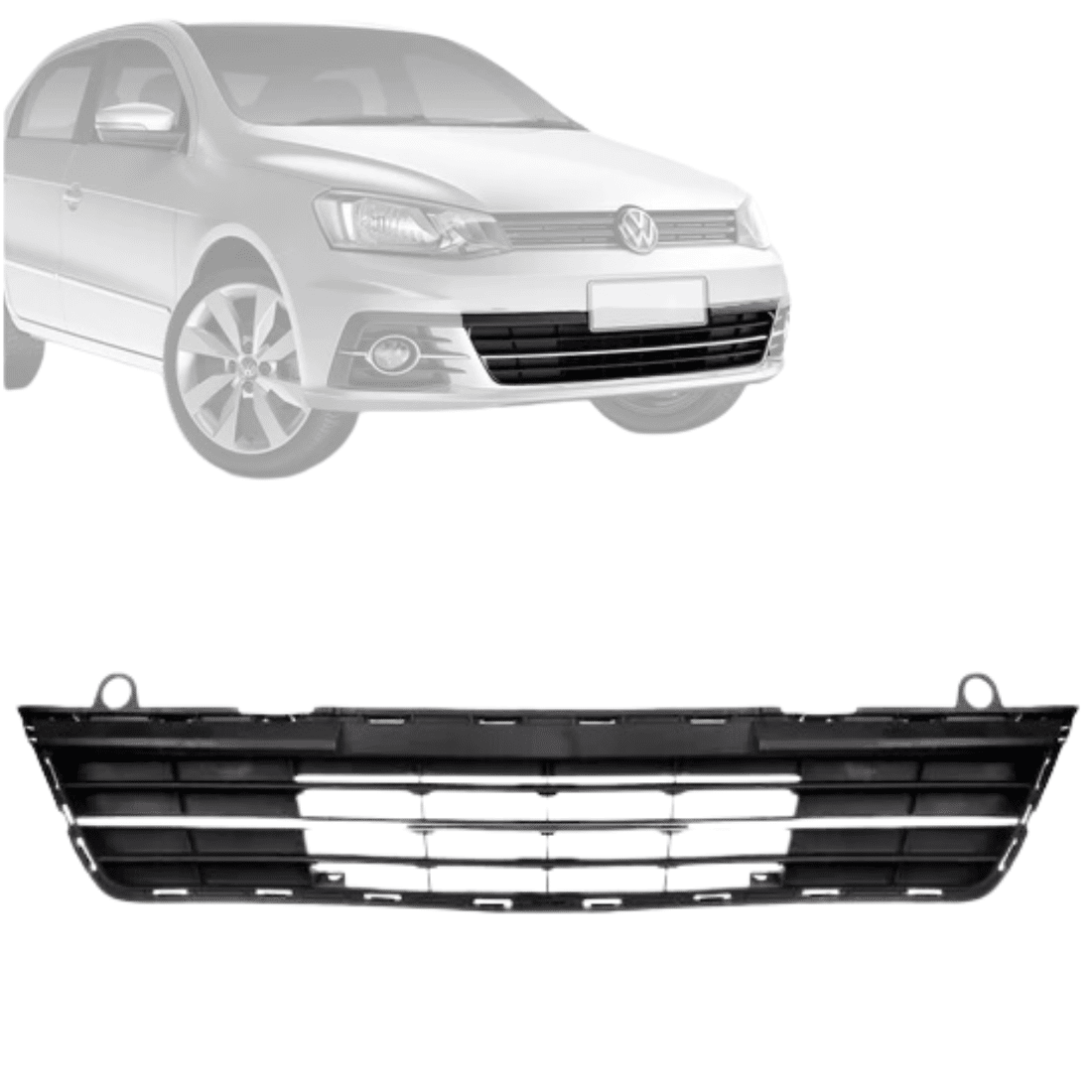 Grade Dianteira Gol Voyage G7 2016 2017 2018  Inferior Com Friso Grade Dianteira Gol Voyage G7 2016 2017 2018  Inferior Com Friso