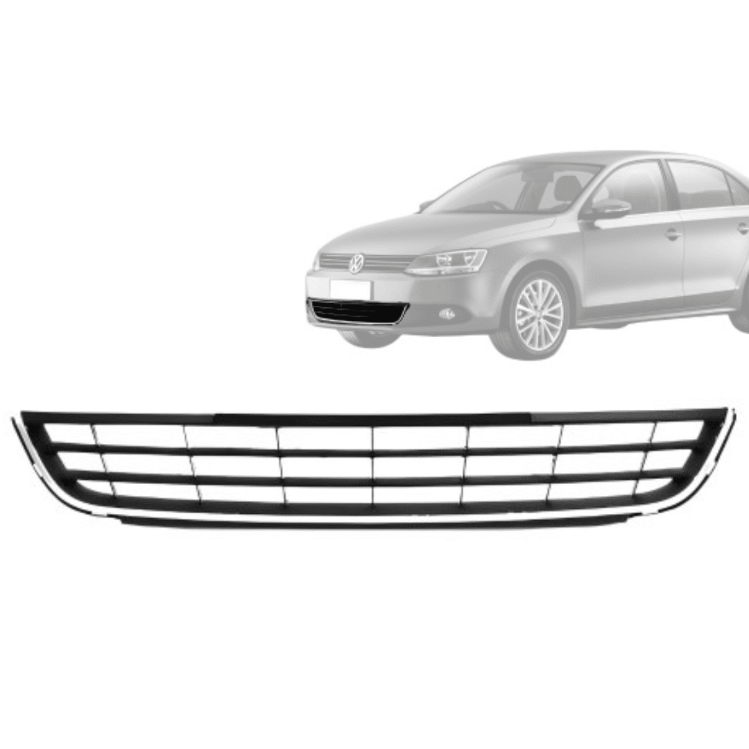 Grade Dianteira Jetta 2011 2012 2013 2014 2015 Inferior C/Friso Cromado Grade Dianteira Jetta 2011 2012 2013 2014 2015 Inferior C/Friso Cromado