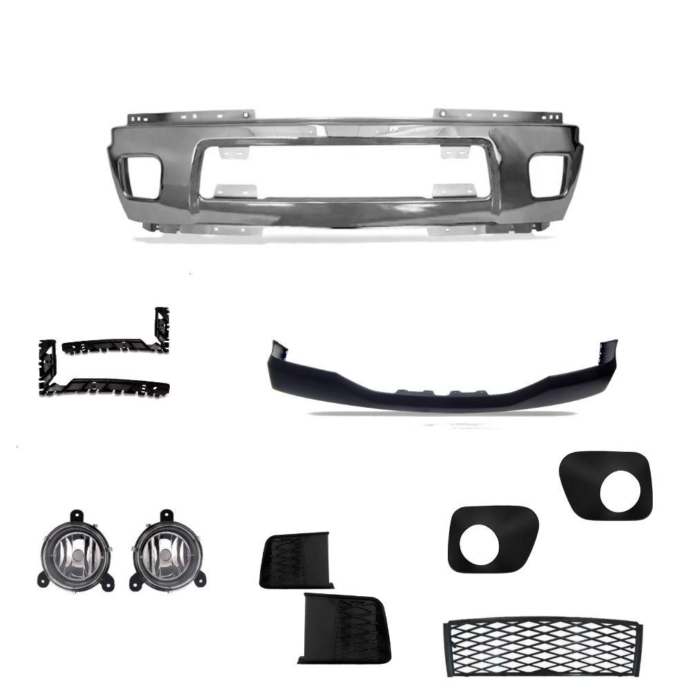Kit Parachoque Dianteiro Completo Ford Ranger 2010 2011 2012 Kit Parachoque Dianteiro Completo Ford Ranger 2010 2011 2012