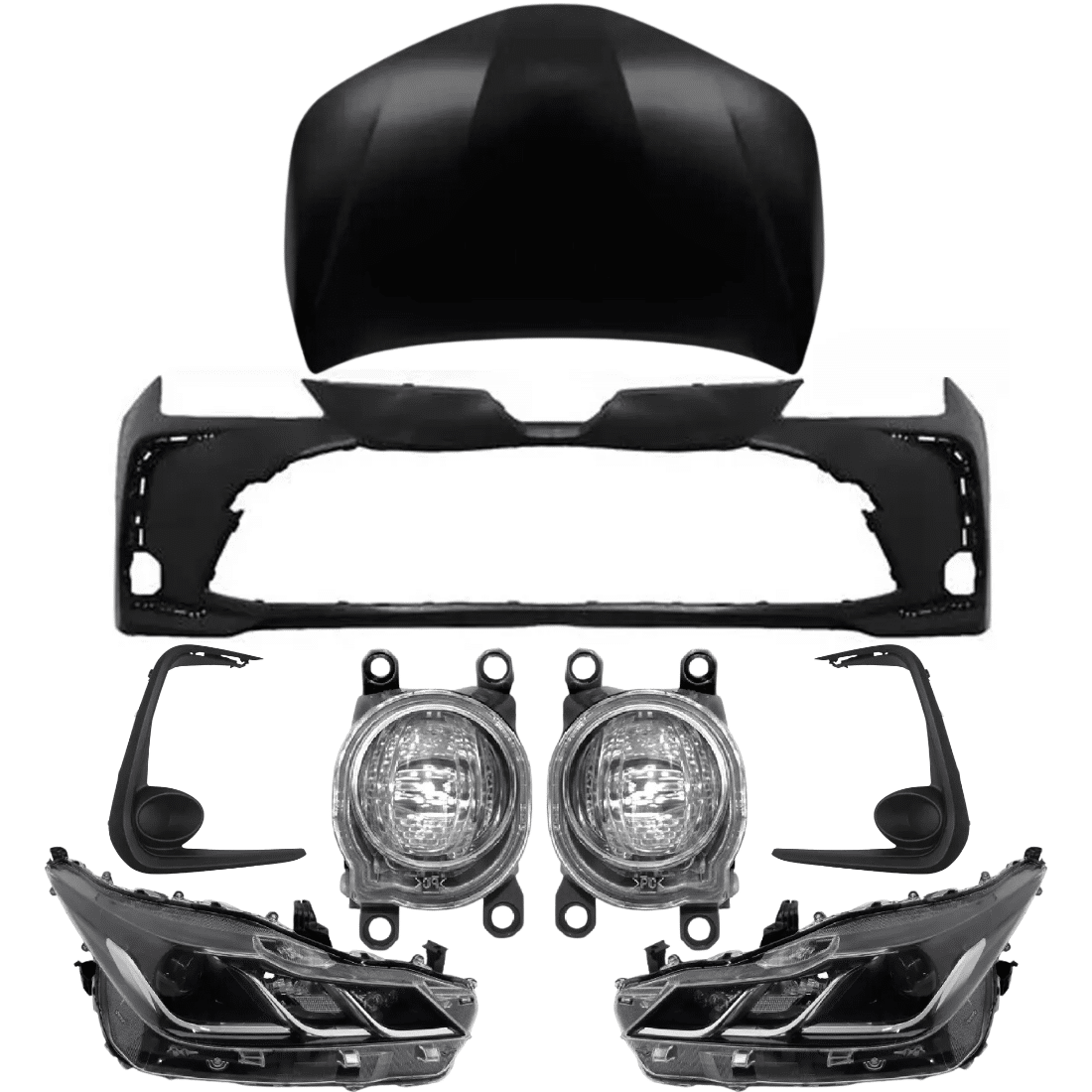 Kit Parachoque Dianteiro Corolla 2020 2021 2022 2023 Kit Parachoque Dianteiro Corolla 2020 2021 2022 2023