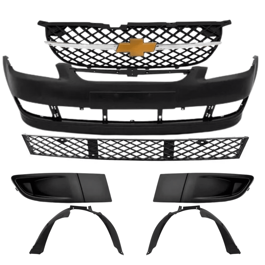 Kit Parachoque Dianteiro Corsa Classic 2011 2012 2013 2014