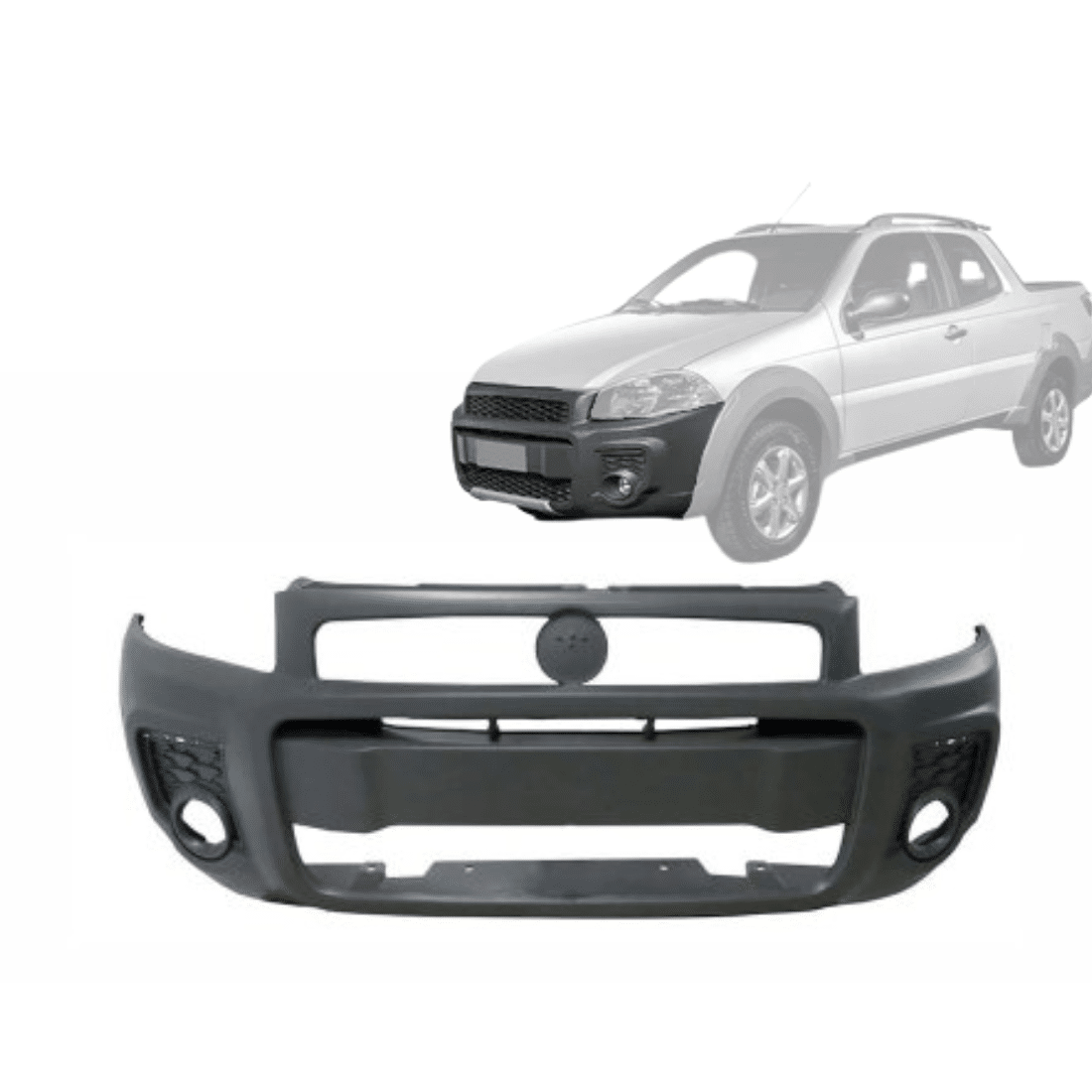 Parachoque Dianteiro Strada Working 2014 2015 2016 Parachoque Dianteiro Strada Working 2014 2015 2016