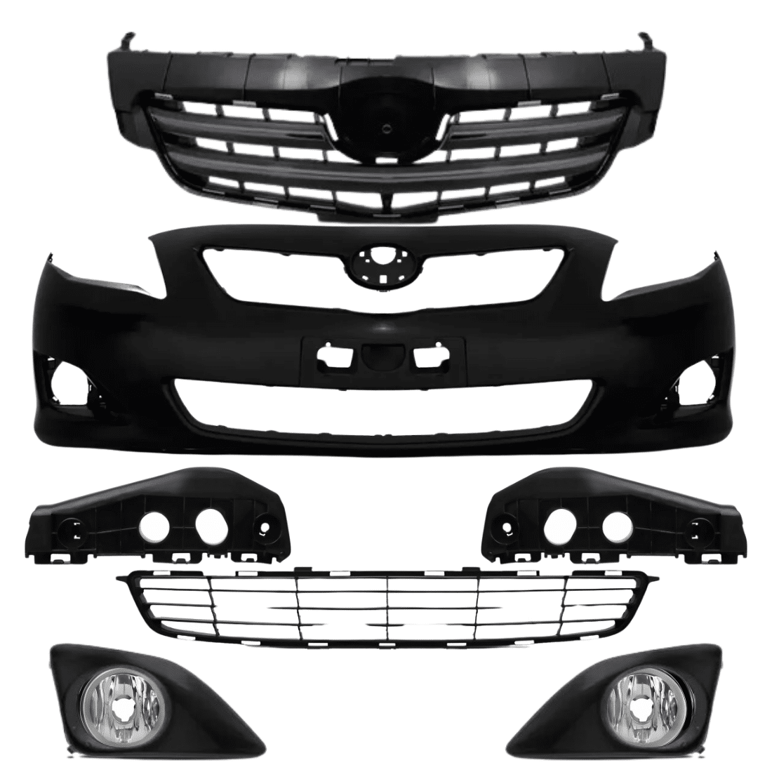 Kit Parachoque Dianteiro Corolla 2009 2010 2011 Kit Parachoque Dianteiro Corolla 2009 2010 2011