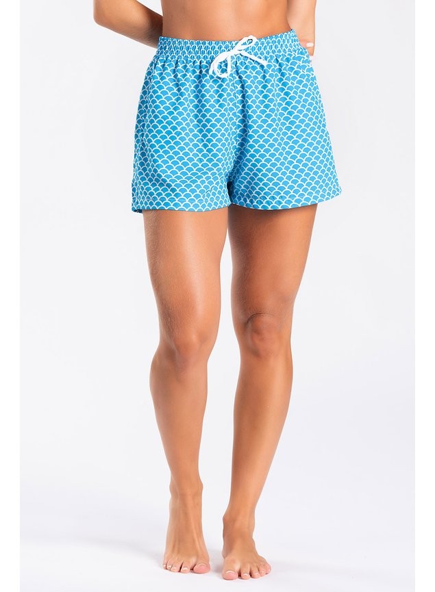 Short Praia Confort Feminino Sereia Short Praia Confort Feminino Sereia