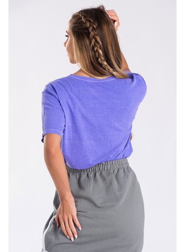 T-shirt Estonada Color Planet Roxo